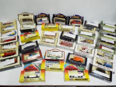 Lledo - Collection of boxed Diecast Vehicles. Vans, Buses, Trucks, Carriages and Cars.