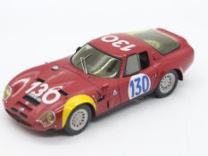 Provence Moulage - MPH Models - # 373 - A boxed 1:43 scale resin Alfa Rome GTZ 2 as driven to a 4th