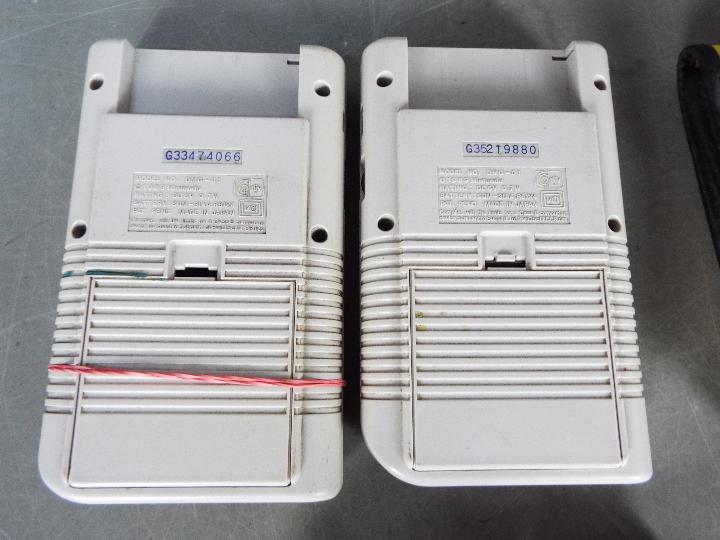 Nintendo - Game Boy - 2 x 1989 dated Nintendo Game Boy DMG-01 models, - Image 3 of 4