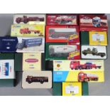 Corgi - A group of 12 x trucks in 1:50 scale including # CC11001 limited edition Thames Trader in