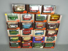 EFE - A fleet of 23 x boxed 1:76 scale buses including # 10118 AEC RT in St Helens Corporation