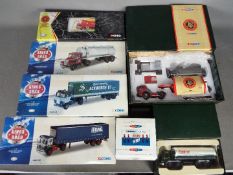 Corgi - A group of 6 x boxed limited edition trucks including # CC10701 Scammell Highwayman tanker