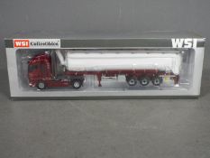 WSI - A boxed 1:50 scale MAN TGX XLX 4x2 with tanker trailer # 9375.