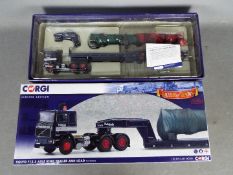 Corgi Hauliers Of Renown - A boxed limited edition Volvo F12 5 x axle King trailer and load in