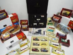 Matchbox - Lledo - Collection of boxed Diecast Vehicles. Vans, Buses, Trucks, Carriages and Cars.