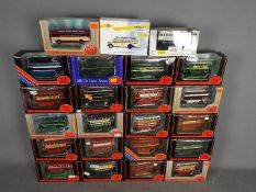 EFE - Corgi - A collection of 23 x boxed bus models in 1:76 scale including # 26305 Guy Arab II