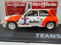 Teamslot - Limited Edition 113/250 - Slot Car model in 1:32 Scale - # SRE10 Renault 5 Maxi Turbo.