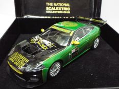 NSCC - National Scalextric collectors club - Slot Car model in 1:32 Scale - Jaguar XKRS 30th Year