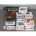 Corgi - Atlas - A collection of 16 x boxed Eddie Stobart trucks and vehicles mostly in 1:76 scale