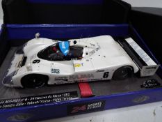 Le Mans - Slot Car in 1:32 Scale - Mazda MX-R01 No. 6 - 24 Hour Du Mans 1992.