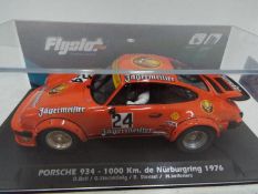 FlySlot - Slot Car model in 1:32 Scale - # 044103 Porsche 934 - 1000Km De Nurburgring 1976.