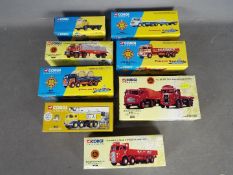 Corgi Classics - A collection of 8 x boxed trucks in 1:50 scale including # 14501 a limited edition