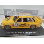 FlySlot - Slot Car model in 1:32 Scale - # 038301 BMW M3 E-30 Rallye El Corte Ingles 1989.