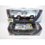 Revell - Slot Cars - Two 1:32 scale slot cars to include Porsche 550 Spyder #47 Le Mans 1954