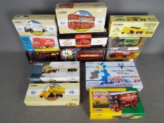 Corgi - Yat-Ming - Solido - A collection of 13 x boxed diecast vehicles in various scales including