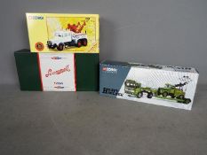 Corgi - A group of 3 x boxed limited edition truck models,