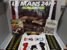 Scalextric Set - Le Mans 24hr. Large size, box is 79cm wide.
