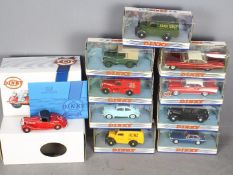 Matchbox Dinky - A group of 10 x boxed vehicles including # DY-7 Cadillac Coupe DeVille,