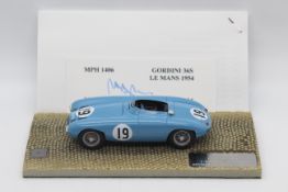 MPH Models, Tim Dyke - A boxed MPH Models #1406 Gordini 36S Le Mans 1954 'J.Behra / A.