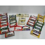 Lledo - Collection of boxed Diecast Vehicles. Vans, Buses, Trucks, Carriages and Cars.