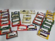 Lledo - Collection of boxed Diecast Vehicles. Vans, Buses, Trucks, Carriages and Cars.