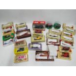 Lledo - Matchbox - Collection of boxed Diecast Vehicles. Vans, Buses, Trucks, Carriages and Cars.