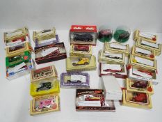 Lledo - Matchbox - Collection of boxed Diecast Vehicles. Vans, Buses, Trucks, Carriages and Cars.