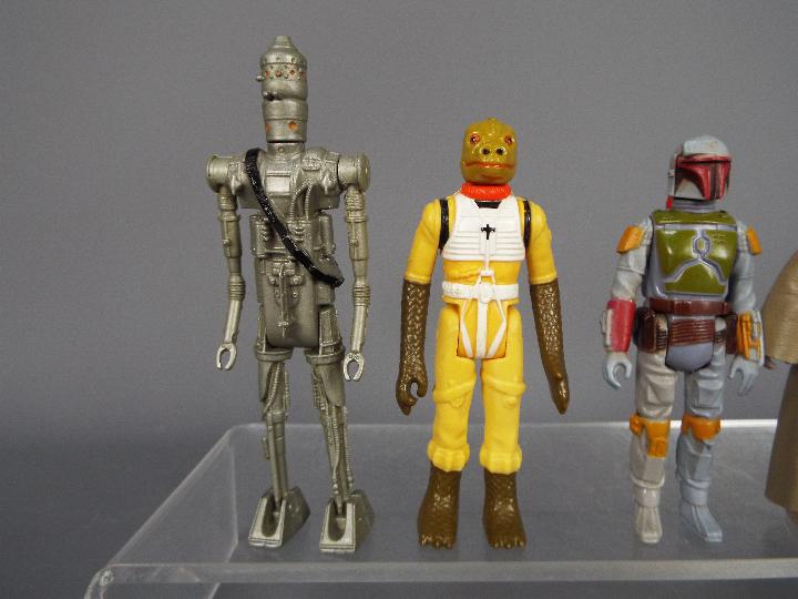 Star Wars - Six unboxed Empire Strikes Back bounty hunter action figures comprising Dengar ©1980 - Image 4 of 5