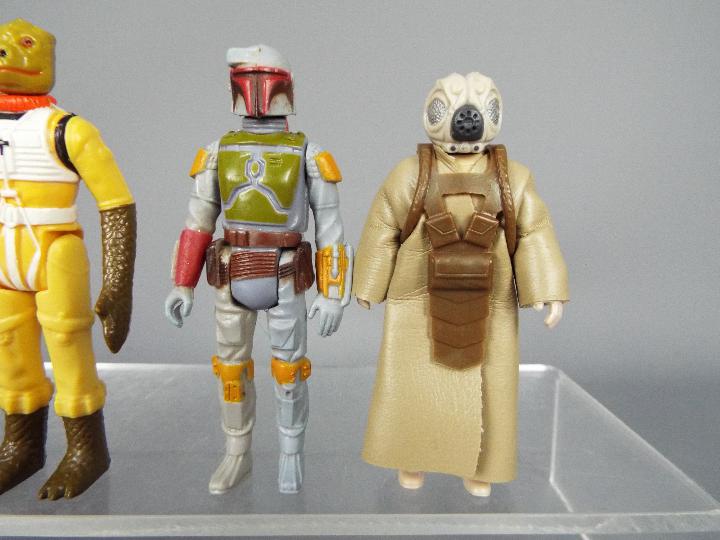 Star Wars - Six unboxed Empire Strikes Back bounty hunter action figures comprising Dengar ©1980 - Image 5 of 5