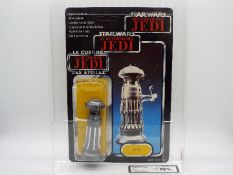 Star Wars, Palitoy - A graded Palitoy 1983 Star Wars ROTJ Tri Logo 'FX-7' 3 3/4"action figure.