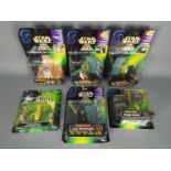 Star Wars, Kenner , Hasbro - Six boxed Star Wars action figure sets from various series.