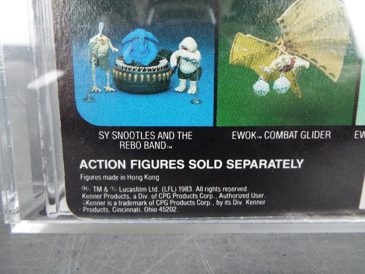 Star Wars, Kenner - A graded Kenner 1984 Star Wars ROTJ AT-ST Driver3 3/4" action figure. - Image 6 of 6