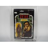 Star Wars, Palitoy - A graded Palitoy 1983 Star Wars ROTJ 'Chewbacca' 3 3/4"action figure.