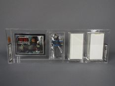 Star Wars - Kenner - A rare Dual Gold Graded 1984 ROTJ Mail Away Baggies Emperor with a sealed