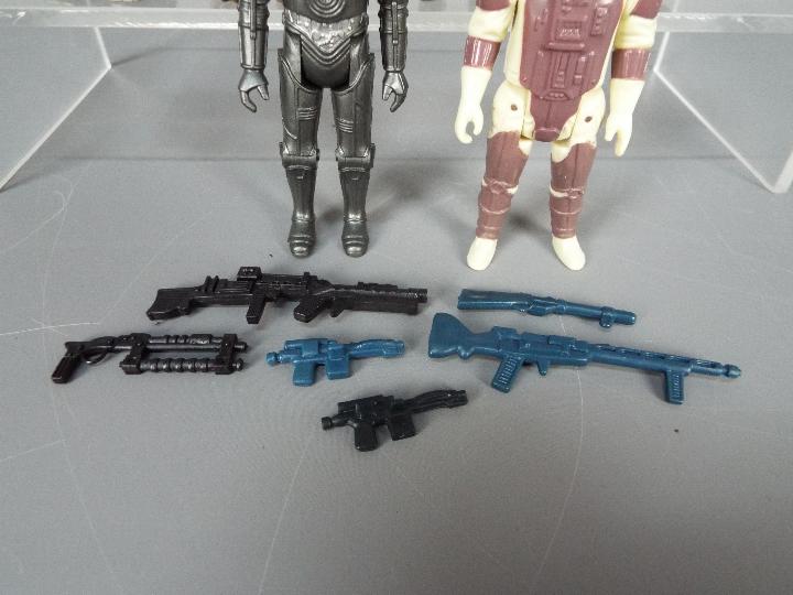 Star Wars - Six unboxed Empire Strikes Back bounty hunter action figures comprising Dengar ©1980 - Image 2 of 5