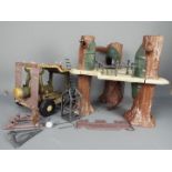 Kenner - An unboxed 1991 Ewok Village play set with Battle Wagon,