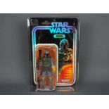 Star Wars, Kenner - A rare boxed foil backed Star Wars 40th Anniversary 'Boba Fett 'action figure.