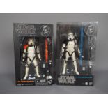 Star Wars, Hasbro - Two boxed Hasbro Star Wars 'The Black Series' 6" action figures,