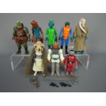 Star Wars - Eight unboxed action figures to include Snaggletooth ©GMFGI 1978 Hong Kong,