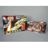 Star Wars, Hasbro - Two boxed Star Wars Hasbro Episode 1 vehicles / playsets.