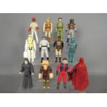 Star Wars, Kenner, Hasbro, LFL, CPG, GMFGI - A platoon of 12 loose vintage Star Wars figures.