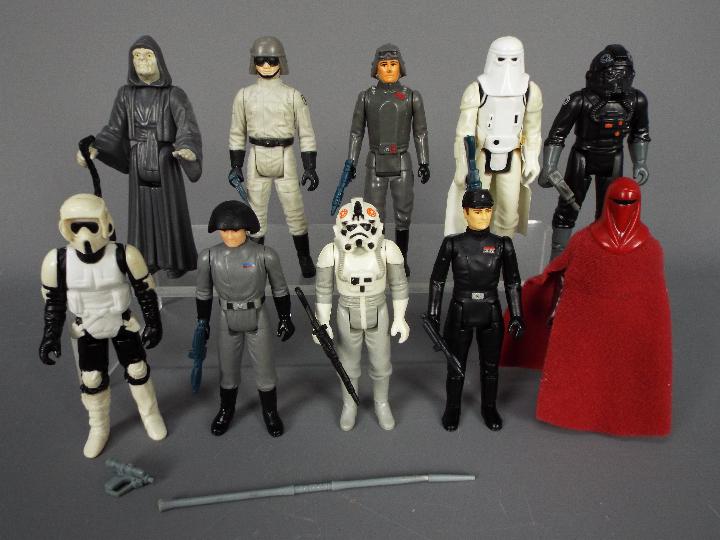 Star Wars - Ten unboxed action figures to include Emperor Palpatine ©LFL 1984,