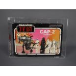 Star Wars, Palitoy - A vintage and graded 1983 Palitoy Star Wars ROTJ 'CAP-2 Captivator'.