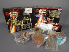 Star Wars, Hasbro - Two boxed Star Wars Hasbro Episode 1 vehicles / playsets.