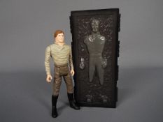 Star Wars - An unboxed Last 17 action figure Han Solo In Carbonite Chamber, ©LFL 1984 no COO,