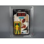 Star Wars, Kenner - A graded Kenner 1983 Star Wars ROTJ 'Admiral Ackbar' 3 3/4" action figure.