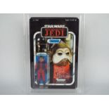 Star Wars, Kenner - A vintage Kenner 1983 Star Wars ROTJ 'Nien Nunb' 3 3/4"action figure.