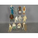 LFL - Star Wars - A collection of 12 x loose figures including Teebo - LFL Taiwan 1984,