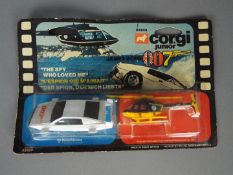 Corgi Juniors - A carded Corgi Juniors Twin Pack E2529 James Bond Twin Pack from the film 'The Spy