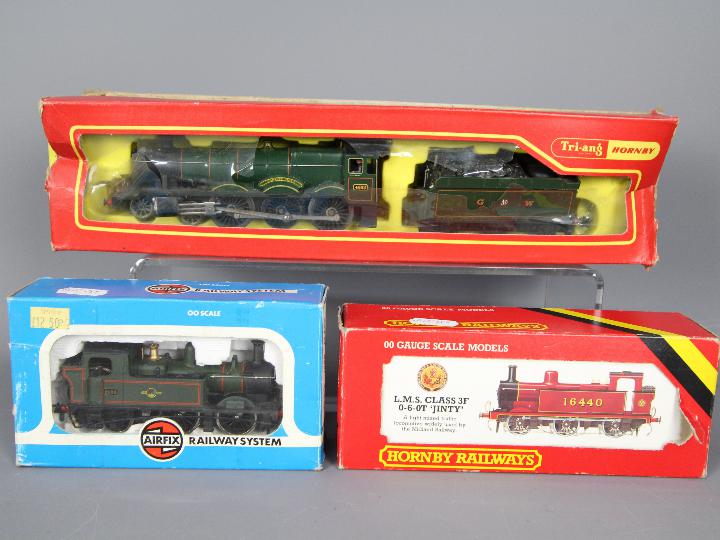 Hornby - Airfix - 3 x boxed locos, # R759 GWR Albert Hall, # R052 LMS 0-6-0 Jinty,